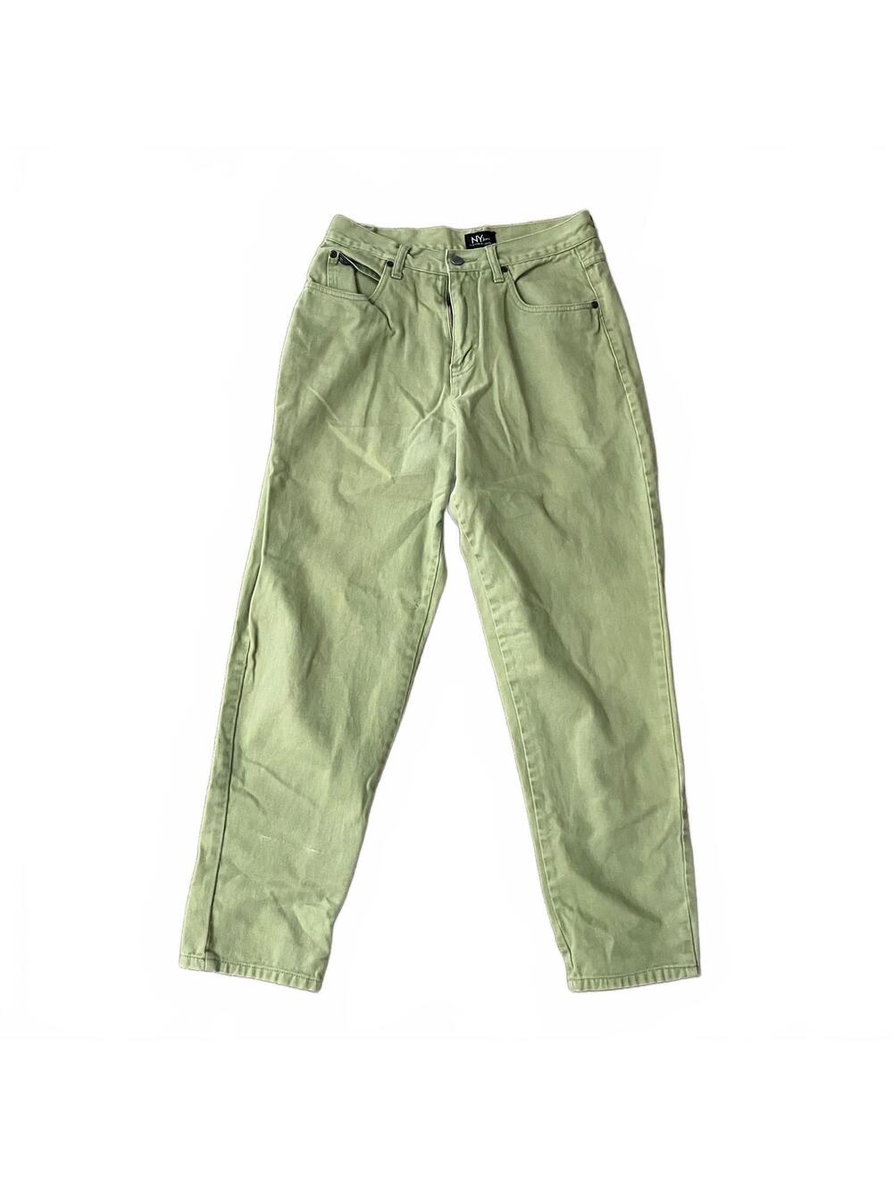 NY Jeans, 8, Green, Women's Pants